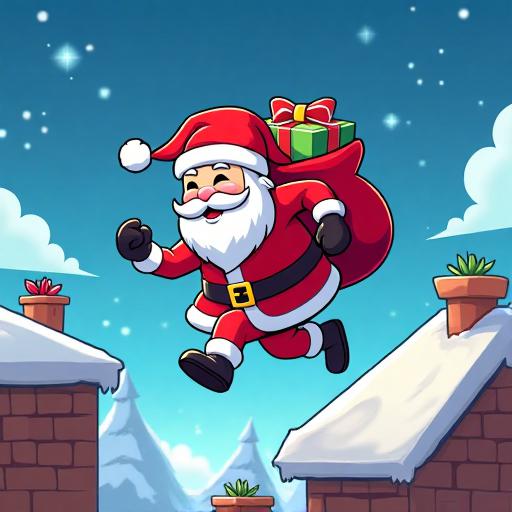 Snowy Leap